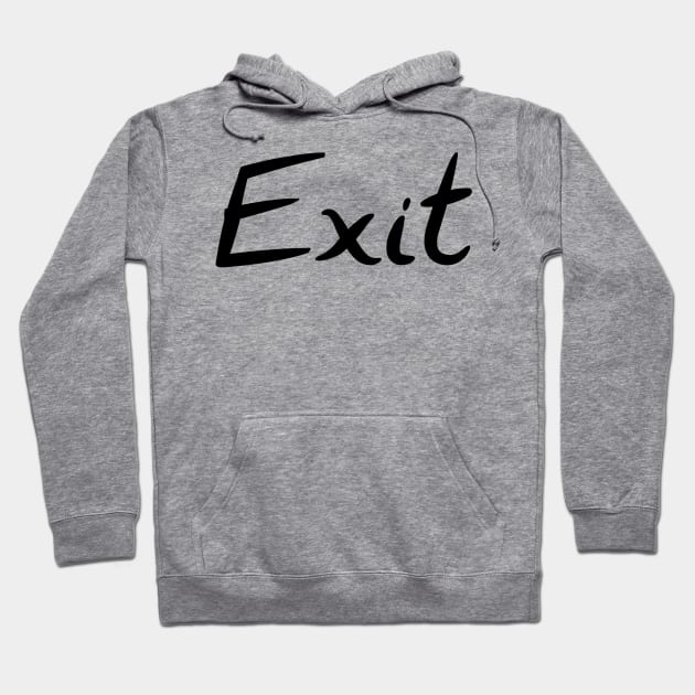 Exit Hoodie by Absign